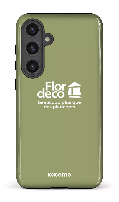 Galaxy S24 Plus Tough (Gloss) Flordeco logo Sauge -