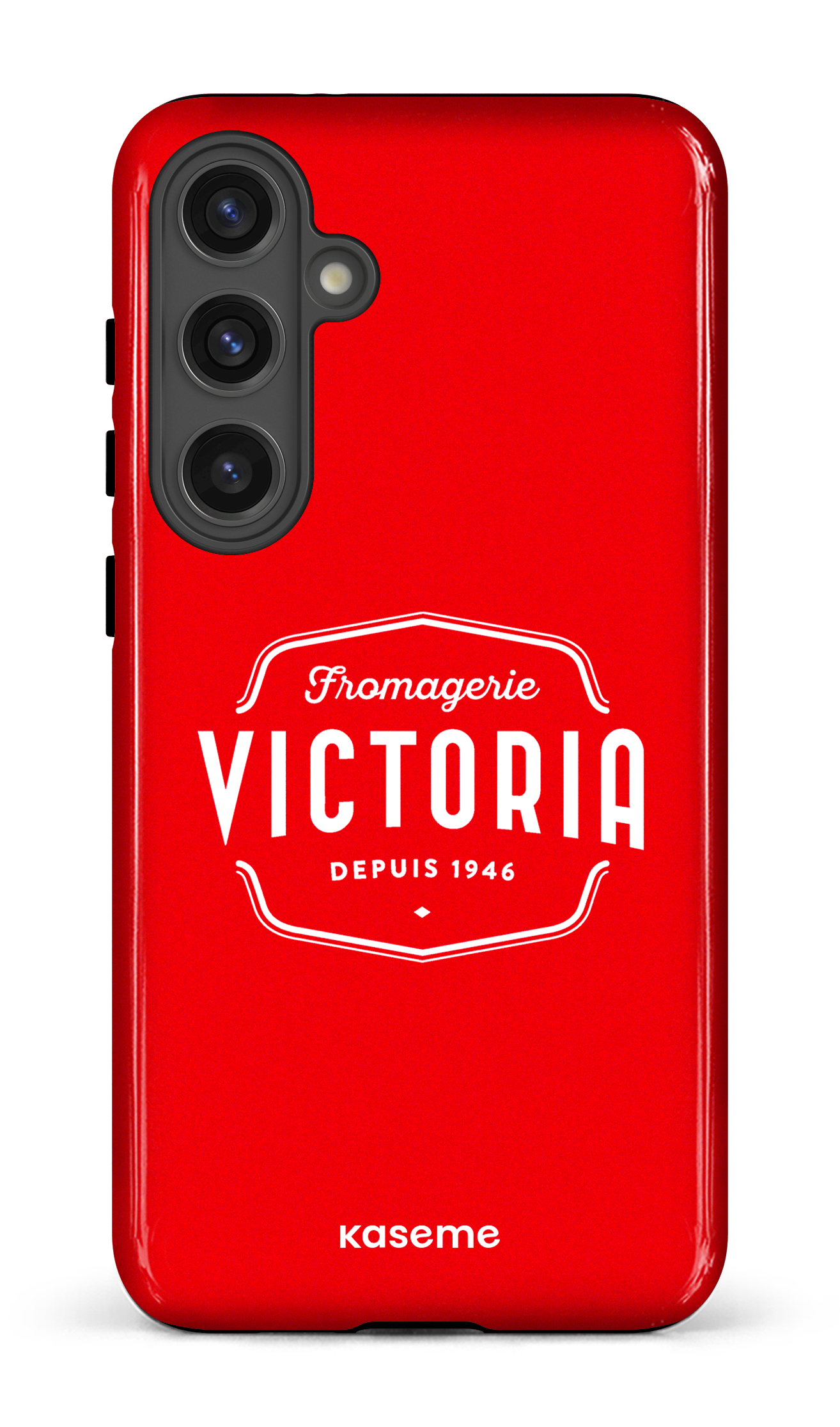 Galaxy S24 Plus Tough (Gloss) Fromagerie Victoria Rouge -