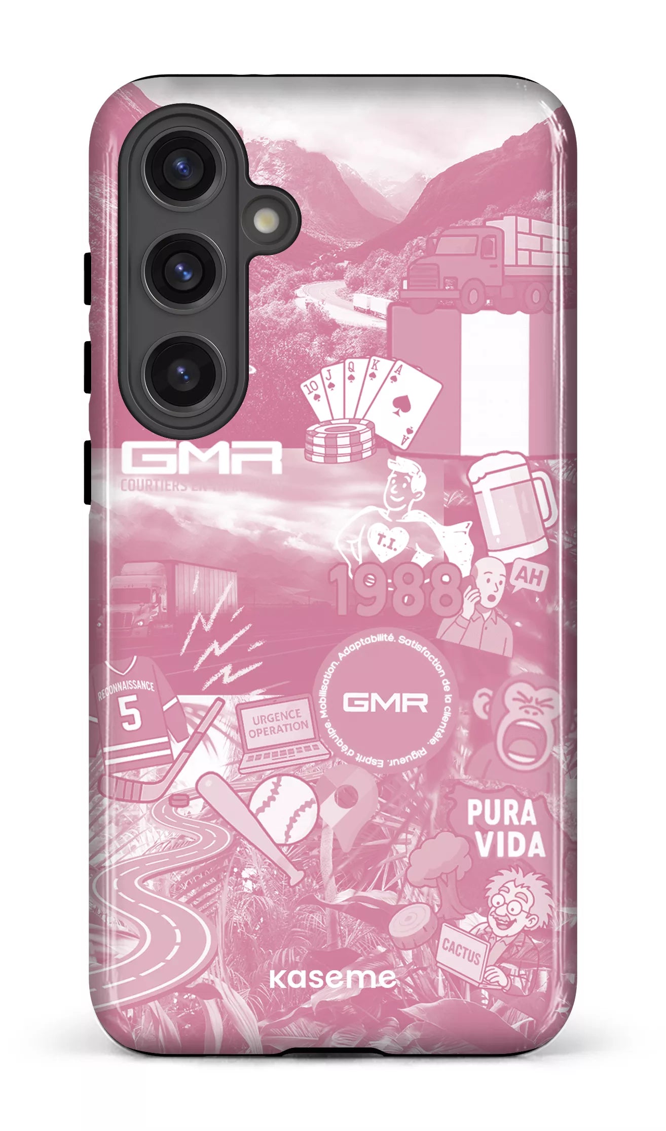 Galaxy S24 Plus Tough (Gloss) GMR Collage Rose -