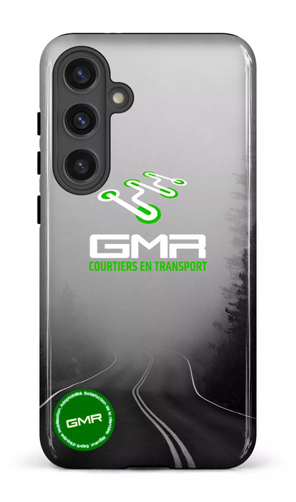 Galaxy S24 Plus Tough (Gloss) GMR Route Noir et Blanc -