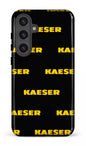 Galaxy S24 Plus Tough (Gloss) Kaeser Pattern Noir -