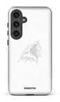 Galaxy S24 Plus Tough (Gloss) Les Huskies Blanc -