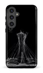 Galaxy S24 Plus Tough (Gloss) Parc Olympique - Croquis Noir -