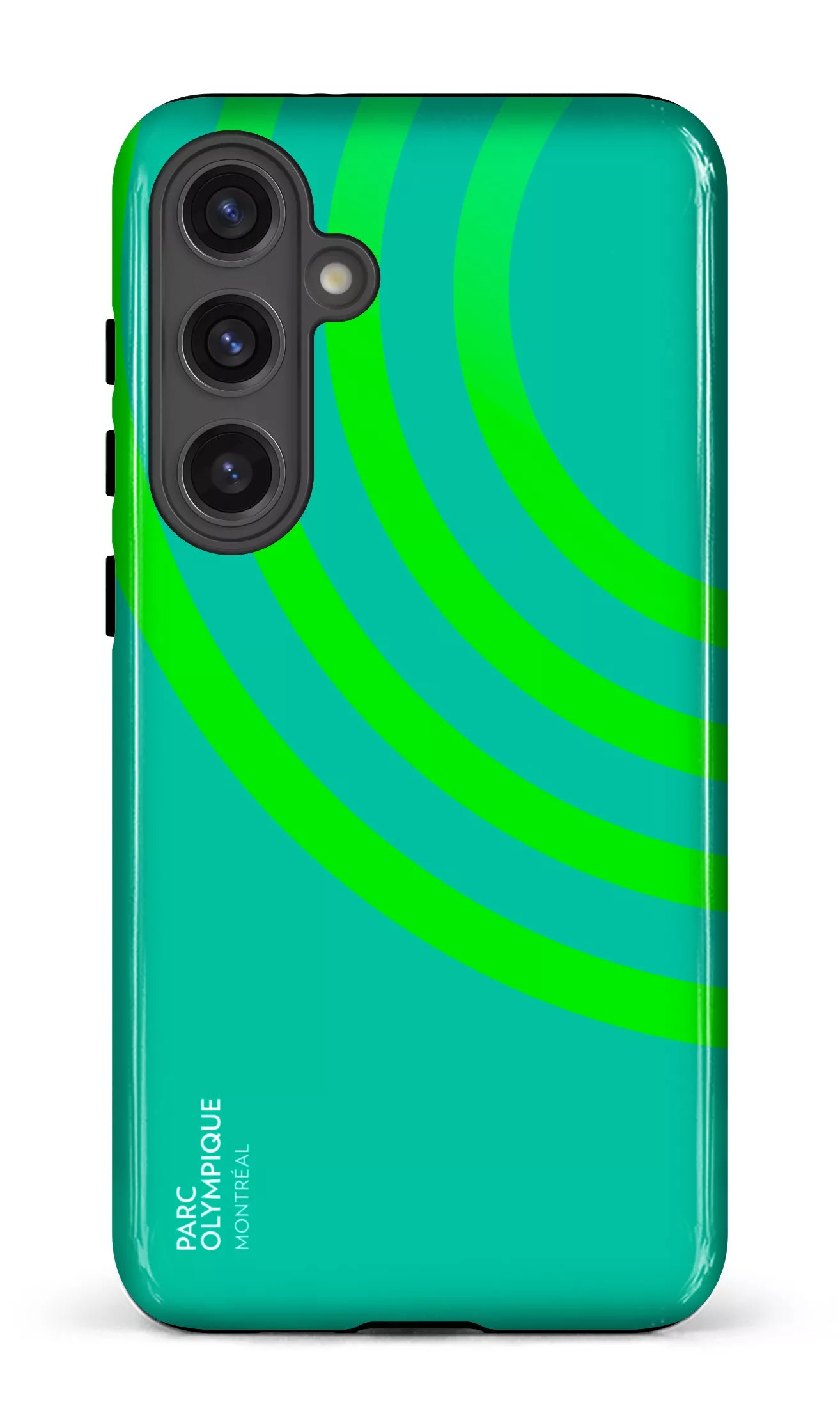 Galaxy S24 Plus Tough (Gloss) Parc Olympique - Logo Vert -
