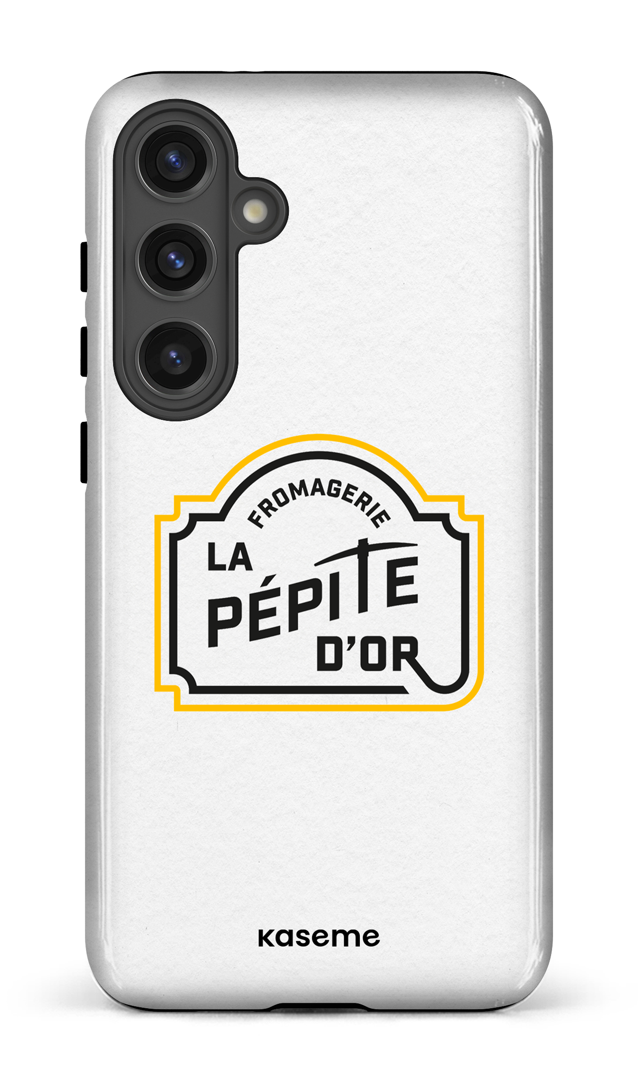 Galaxy S24 Plus Tough (Gloss) Pépite Blanc -