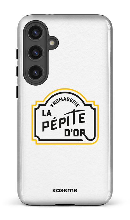 Galaxy S24 Plus Tough (Gloss) Pépite Blanc -