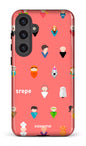 Galaxy S24 Plus Tough (Gloss) Personnages Saumon -