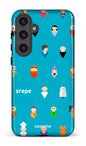 Galaxy S24 Plus Tough (Gloss) Personnages Turquoise -