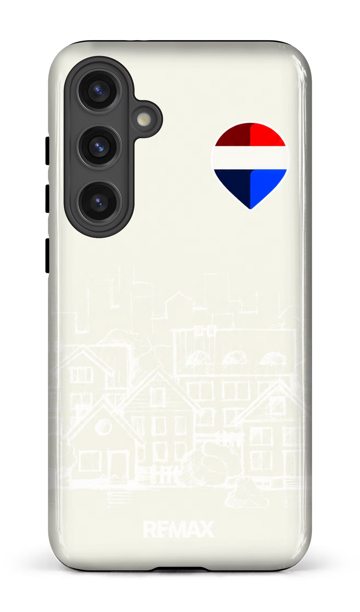 Galaxy S24 Plus Tough (Gloss) Remax Sketch Beige -