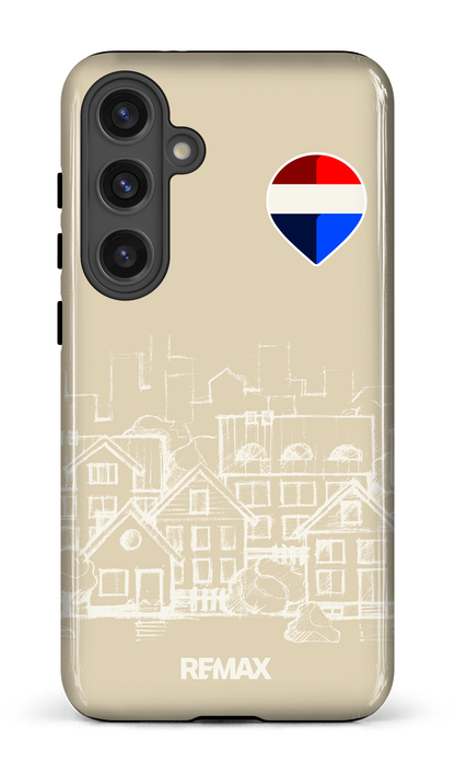 Galaxy S24 Plus Tough (Gloss) Remax Sketch Crème -