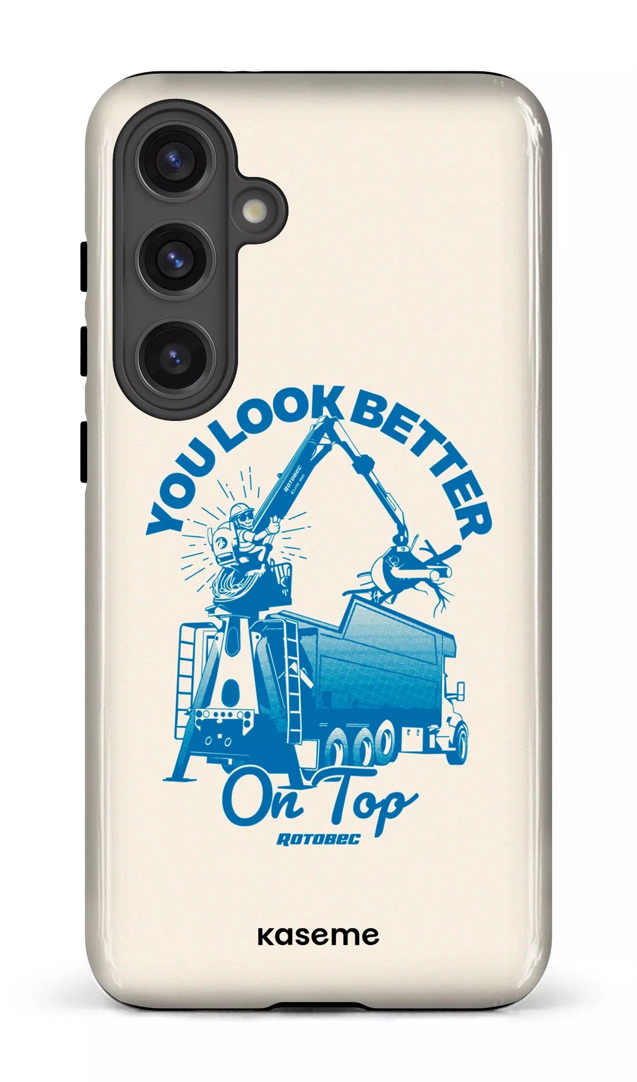 Galaxy S24 Plus Tough (Gloss) Rotobec Beige -
