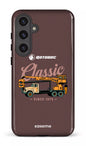 Galaxy S24 Plus Tough (Gloss) Rotobec Brun "Classic" -