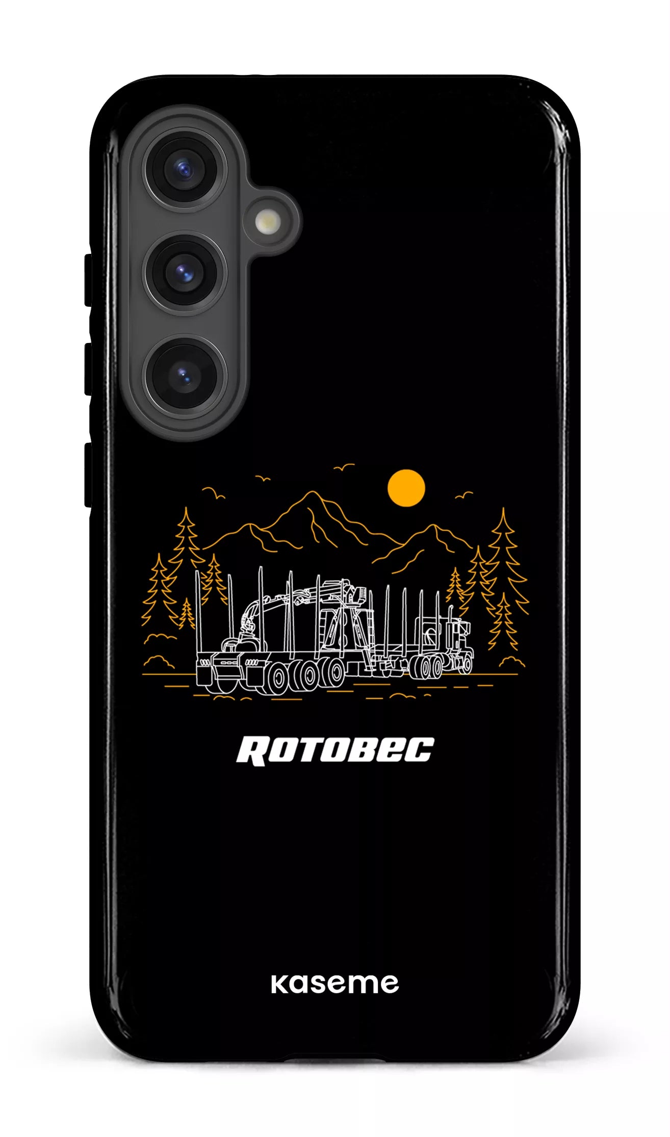 Galaxy S24 Plus Tough (Gloss) Rotobec Noir -