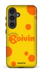 Galaxy S24 Tough (Gloss) Boivin Jaune x Ronds -