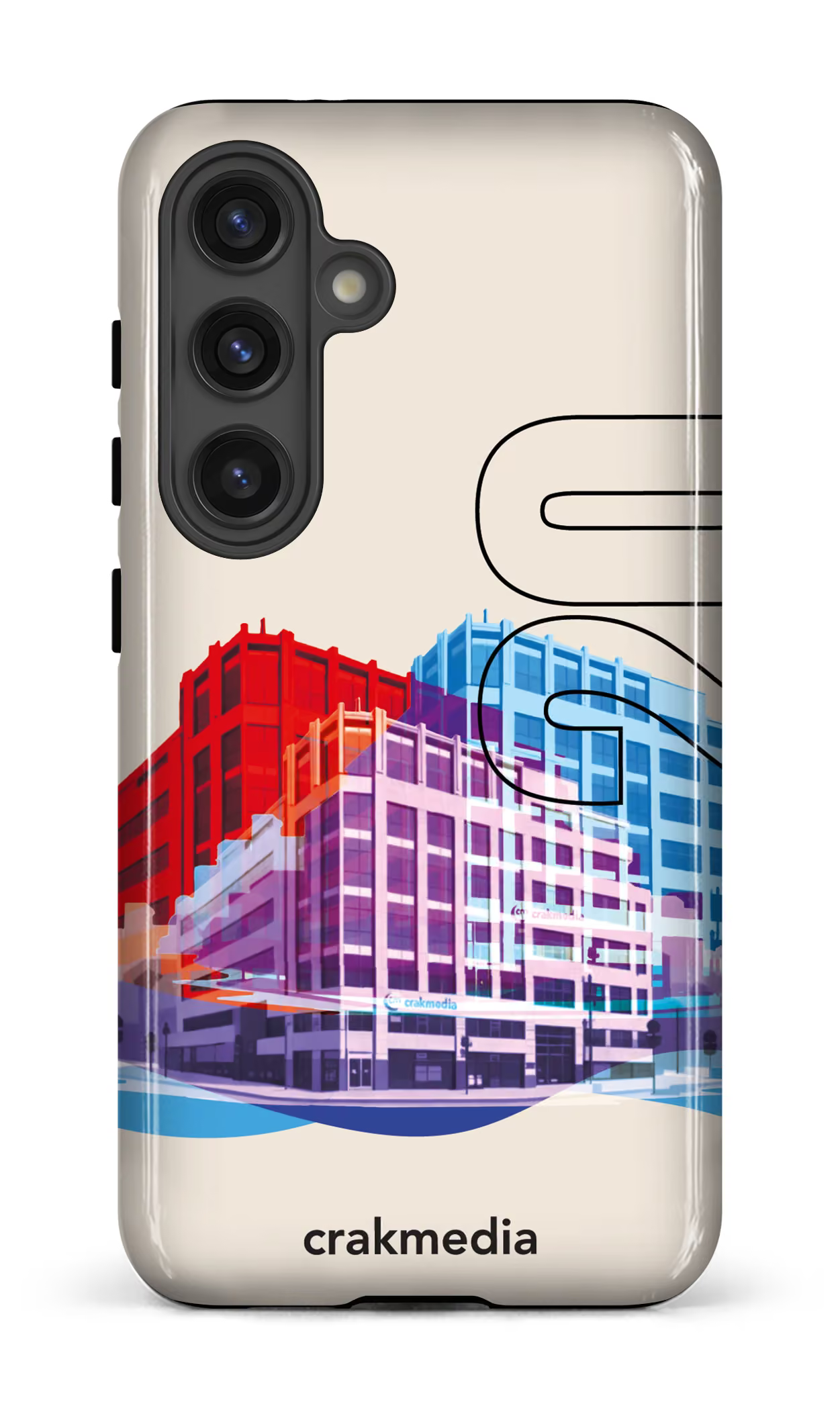 Galaxy S24 Tough (Gloss) Building Crakmedia -