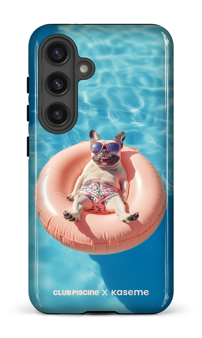 Galaxy S24 Tough (Gloss) Chien Chaud par Club Piscine -