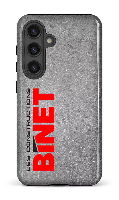 Galaxy S24 Tough (Gloss) Constructions Binet Gris -
