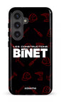 Galaxy S24 Tough (Gloss) Constructions Binet Noir -