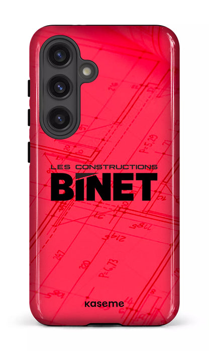 Galaxy S24 Tough (Gloss) Constructions Binet Rouge -