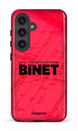 Galaxy S24 Tough (Gloss) Constructions Binet Rouge -