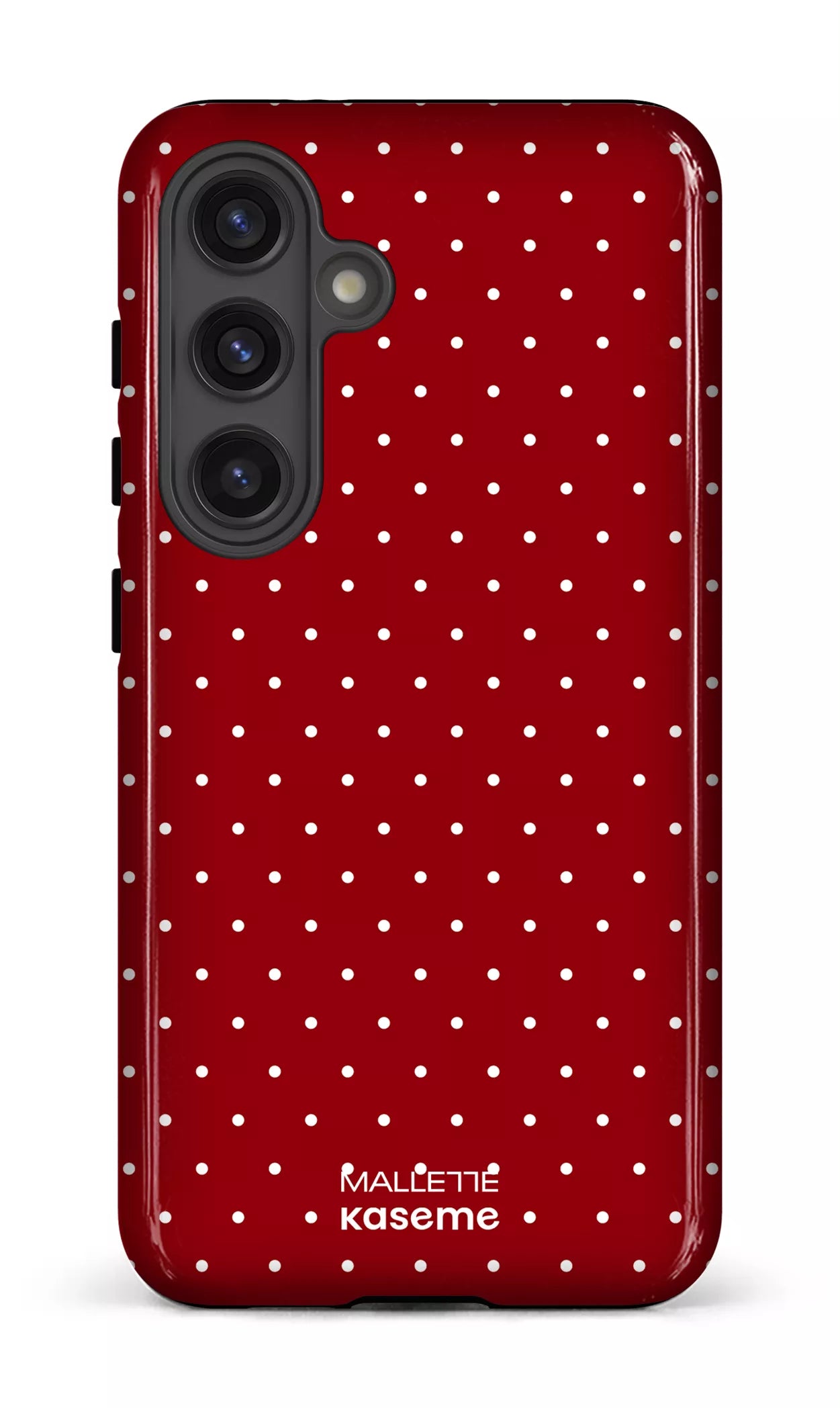 Galaxy S24 Tough (Gloss) Ditsy Rouge x Mallette -