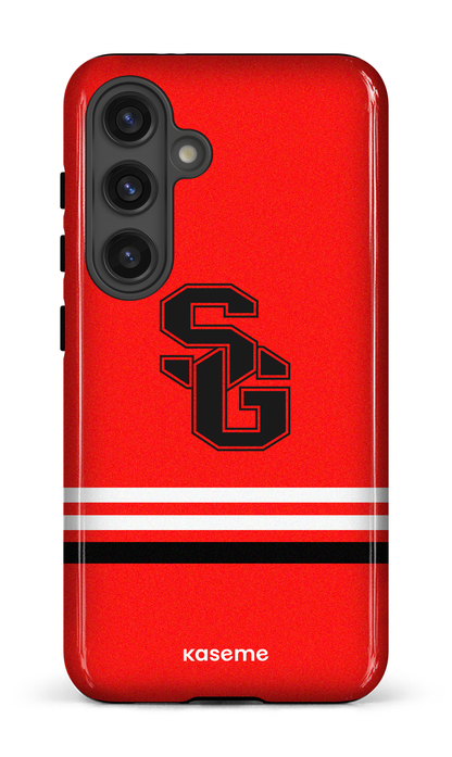 Galaxy S24 Tough (Gloss) Dragons PSG Rouge -