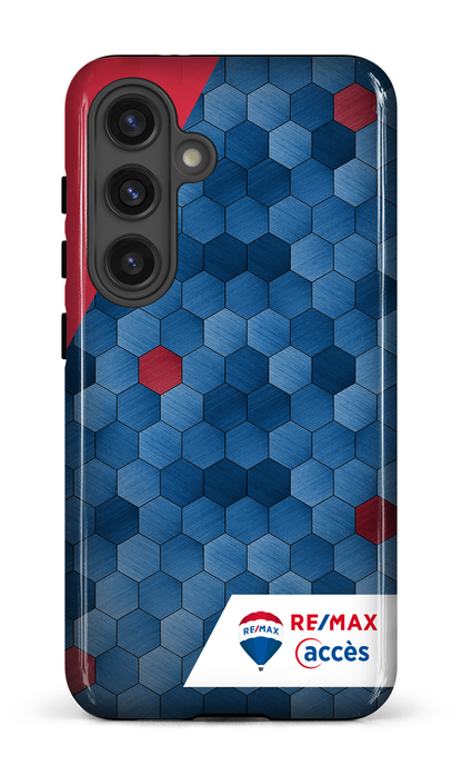 Galaxy S24 Tough (Gloss) Exagones texturés -
