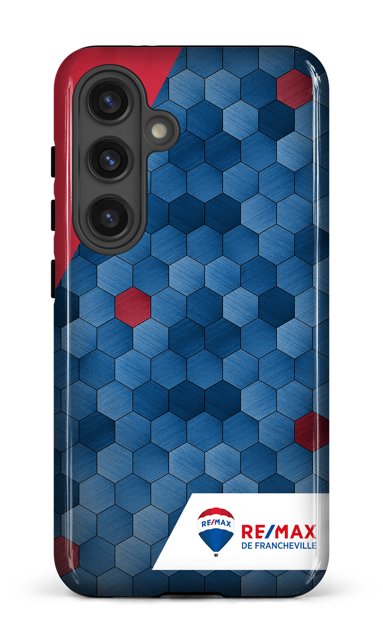 Galaxy S24 Tough (Gloss) Exagones texturés de Francheville -