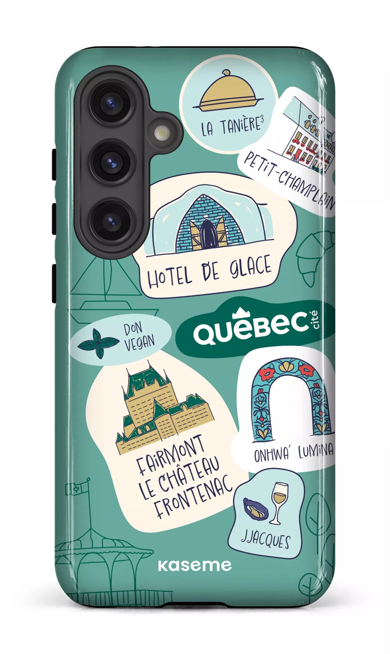 Galaxy S24 Tough (Gloss) Explorez Québec -