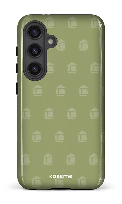 Galaxy S24 Tough (Gloss) Flordeco motif sauge -
