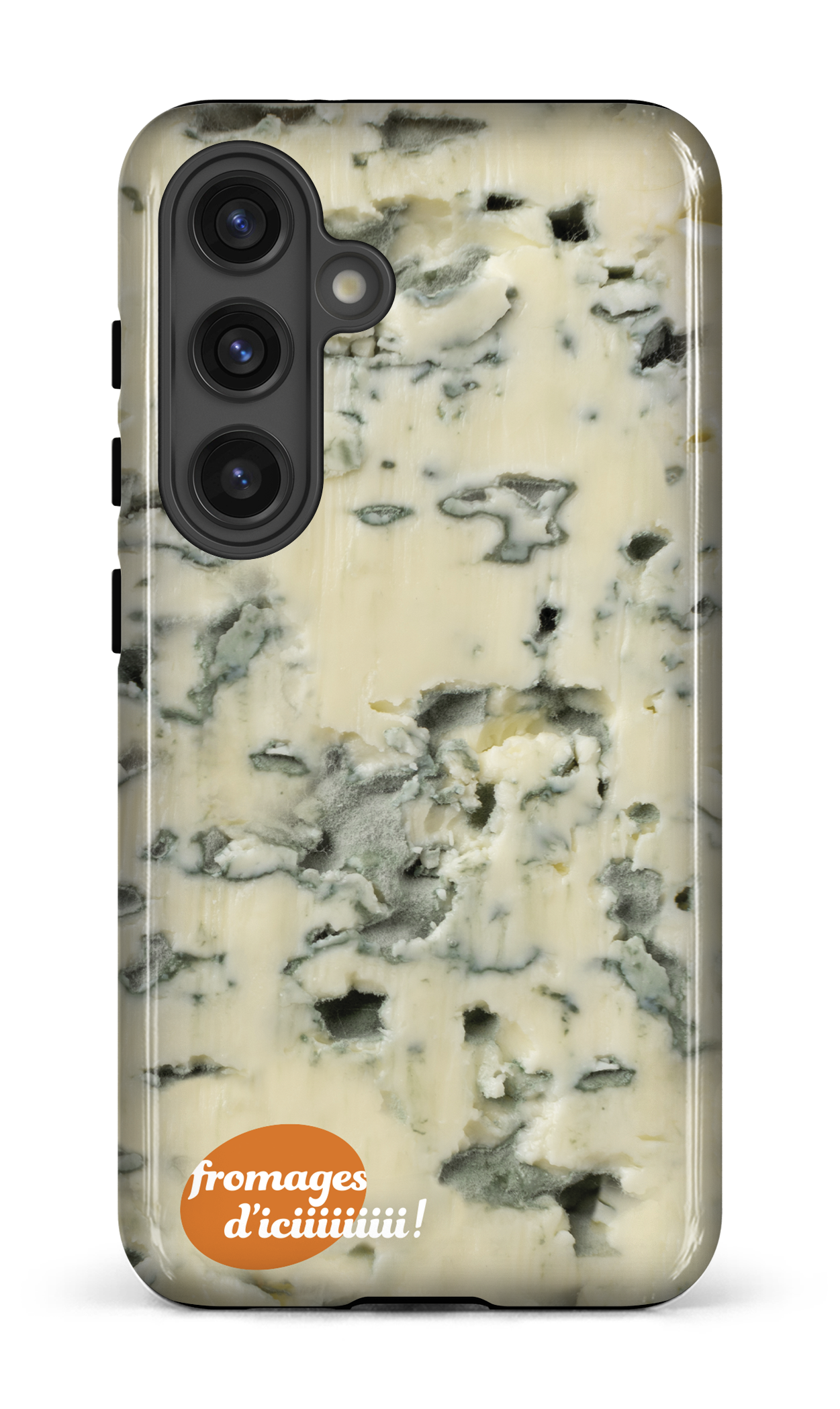 Galaxy S24 Tough (Gloss) Fromage Bleu Logo -