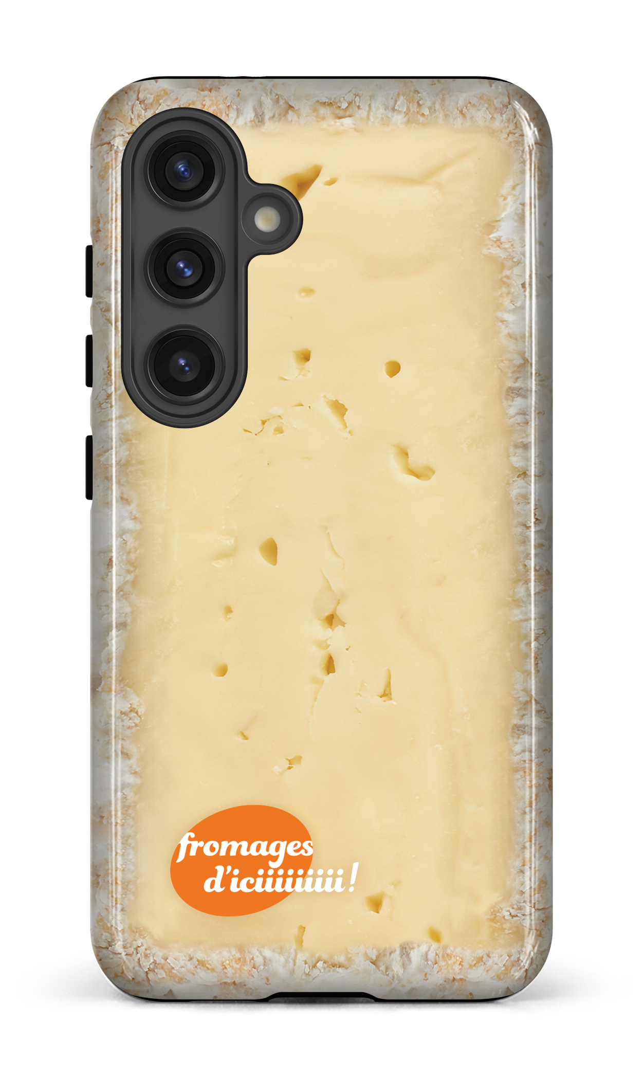 Galaxy S24 Tough (Gloss) Fromage Brie Logo -