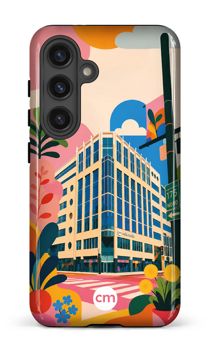 Galaxy S24 Tough (Gloss) Funky Building Crakmedia -