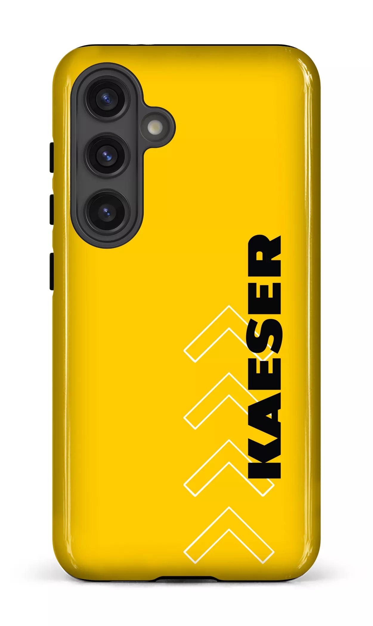 Galaxy S24 Tough (Gloss) Kaeser Flèches Jaune -