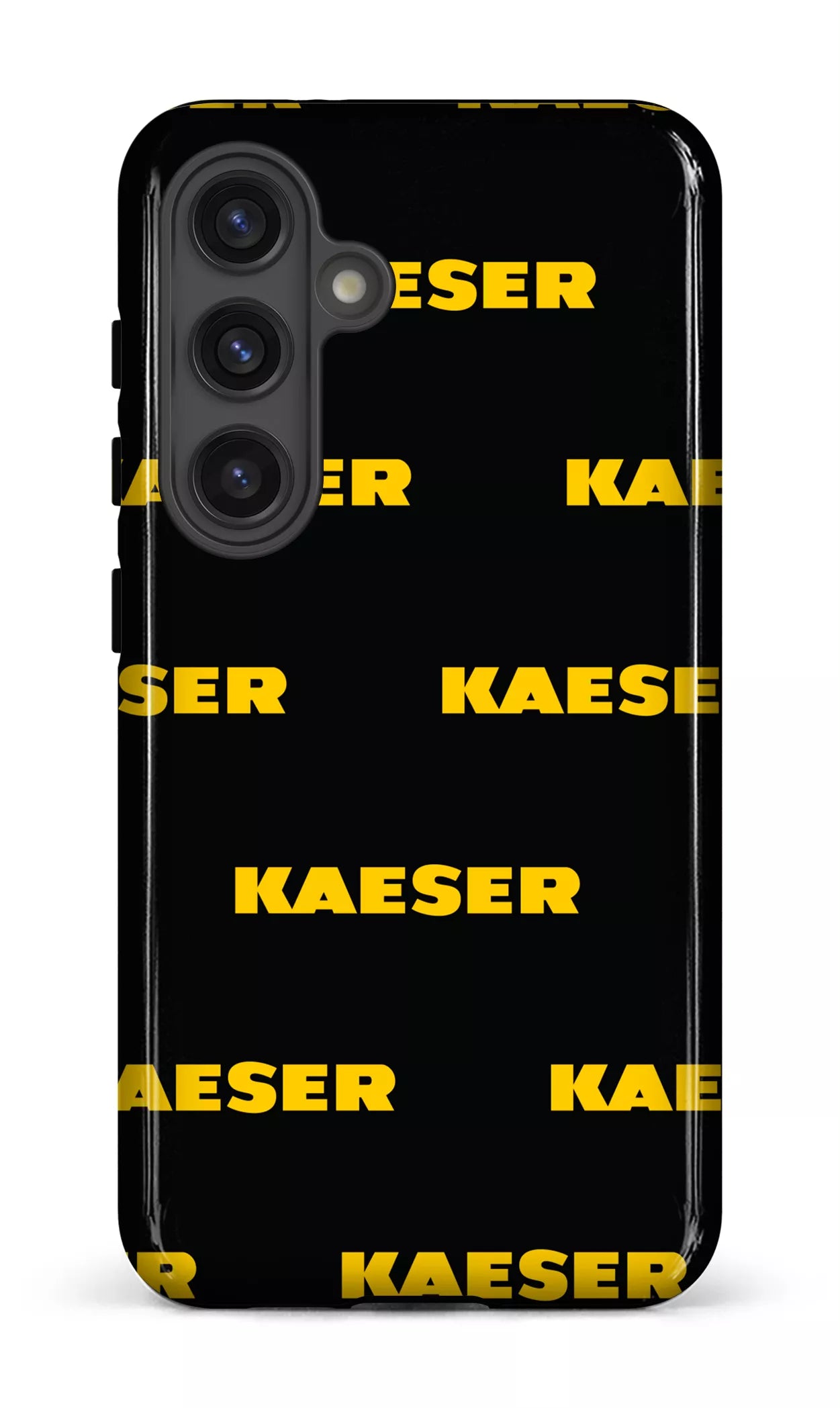 Galaxy S24 Tough (Gloss) Kaeser Pattern Noir -