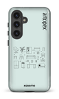 Galaxy S24 Tough (Gloss) L'essentiel menthe par Artopex -