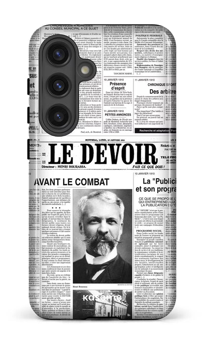 Galaxy S24 Tough (Gloss) Le Devoir — Premier édito -