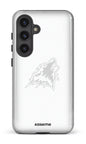 Galaxy S24 Tough (Gloss) Les Huskies Blanc -