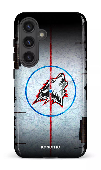 Galaxy S24 Tough (Gloss) Les Huskies Patinoire -