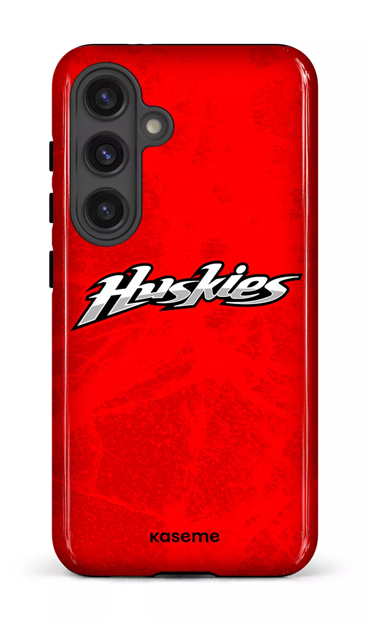 Galaxy S24 Tough (Gloss) Les Huskies Rouge -