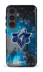 Galaxy S24 Tough (Gloss) Océanic Logo & Foule -