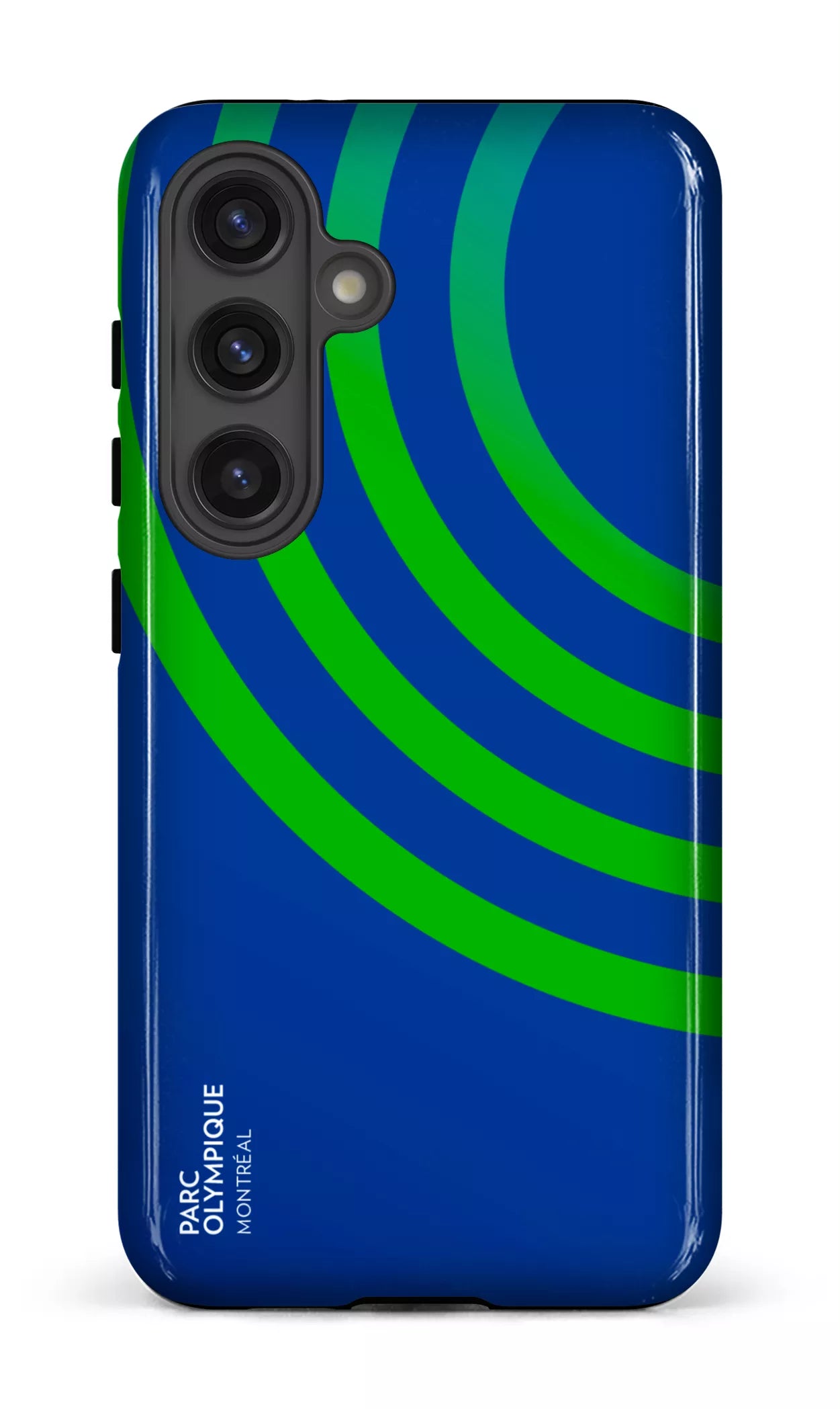 Galaxy S24 Tough (Gloss) Parc Olympique - Logo Bleu -