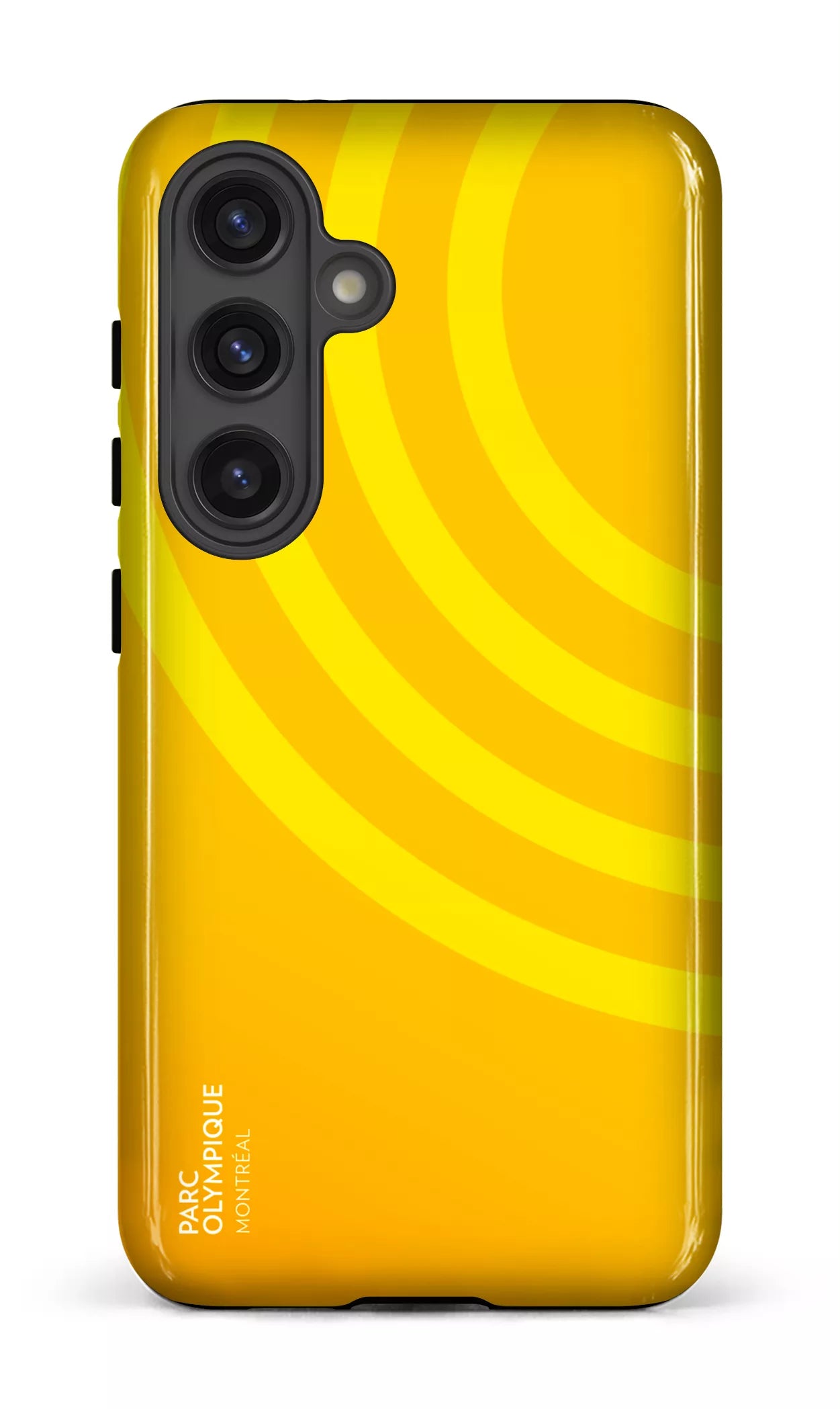 Galaxy S24 Tough (Gloss) Parc Olympique - Logo Jaune -