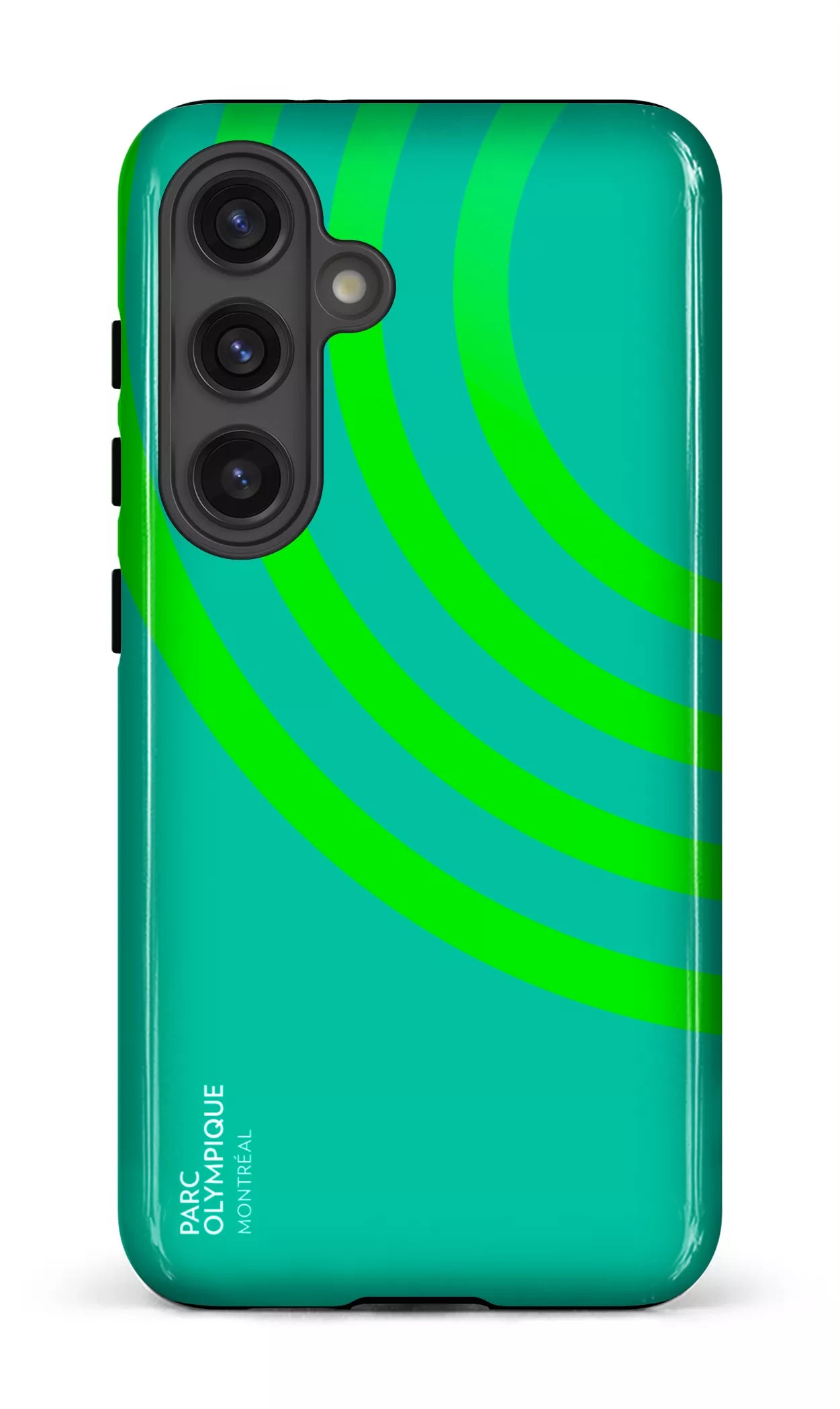 Galaxy S24 Tough (Gloss) Parc Olympique - Logo Vert -
