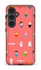 Galaxy S24 Tough (Gloss) Personnages Saumon -