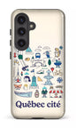 Galaxy S24 Tough (Gloss) Québec illustré -