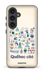 Galaxy S24 Tough (Gloss) Québec illustré -