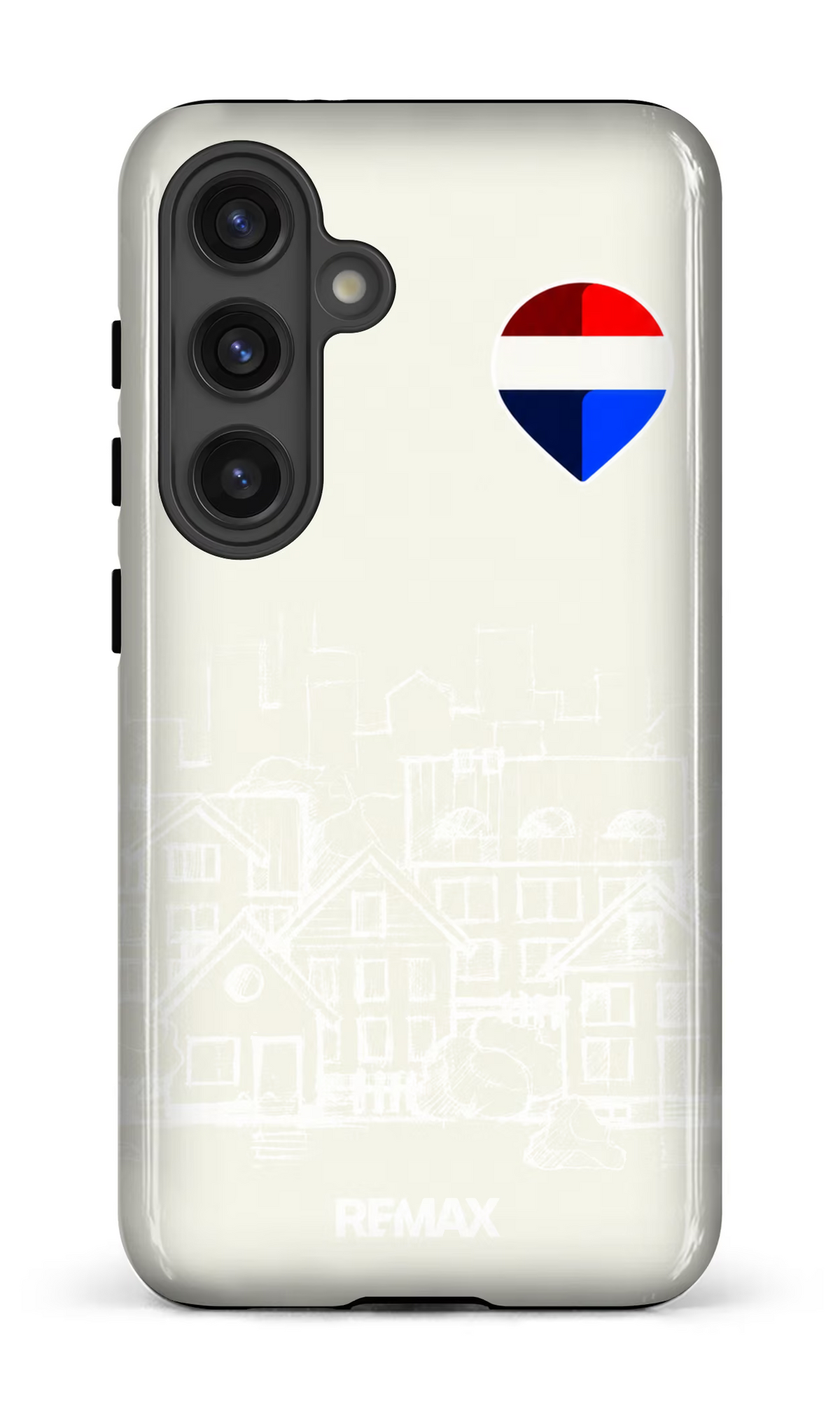 Galaxy S24 Tough (Gloss) Remax Sketch Beige -