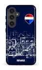 Galaxy S24 Tough (Gloss) Remax Sketch Bleu -