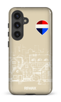 Galaxy S24 Tough (Gloss) Remax Sketch Crème -